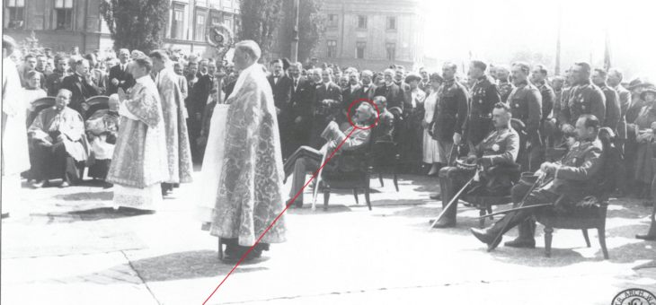 Piłsudski na własnym pogrzebie
