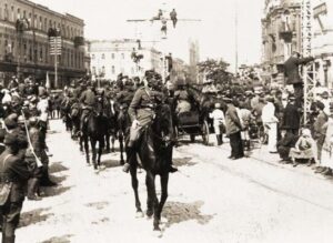 Parada polskiej armii w Kijowie, 1920