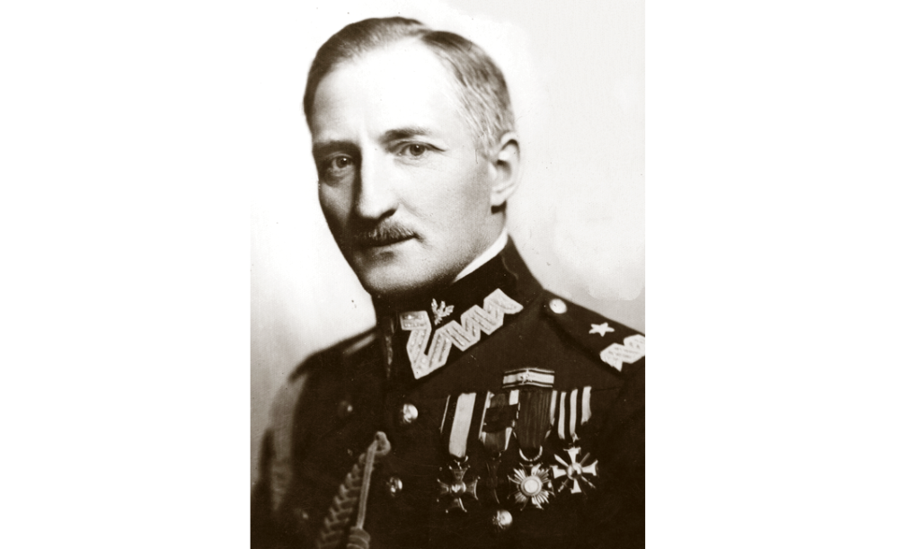Józef Olszyna-Wilczyński - portret przed 1936 r., w mundurze